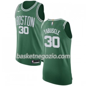Canotte Uomo Boston Celtics Guerschon Yabusele 30 Nike 2017-18 Verde Swingman